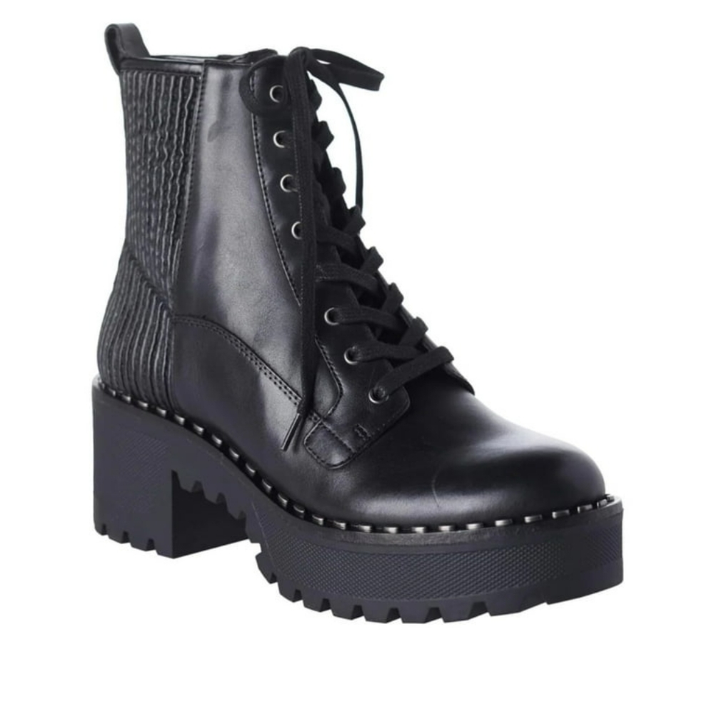 Vince Camuto - Black Combat Boots